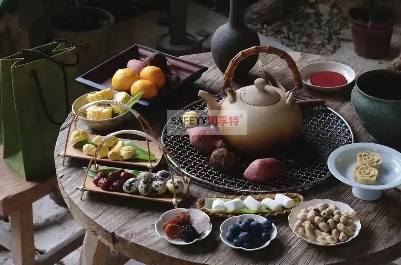 “圍爐煮茶”為什么火？年輕人追捧是有原因的-司孚特圍爐茶桌(圖4)