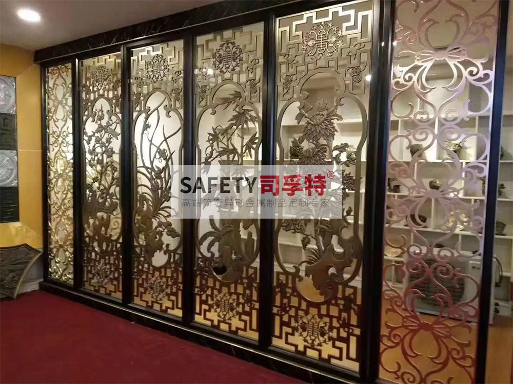 金屬屏風有哪些種類？什么材質的金屬屏風好？[司孚特金屬屏風](圖4)