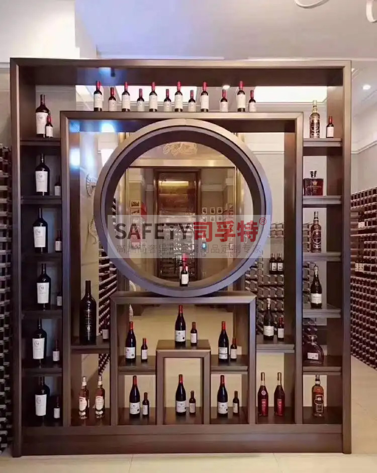酒柜放到哪里合適？什么酒柜顯得高檔？【不銹鋼酒柜(圖2)