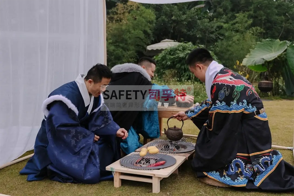 “圍爐煮茶”與非遺相互引流，潮流與文化傳承并不沖突[精致鋼圍爐，炭火爐](圖2)